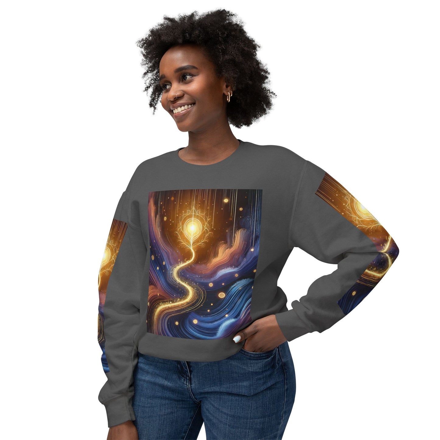 Unisex Lightweight Crewneck Sweatshirt