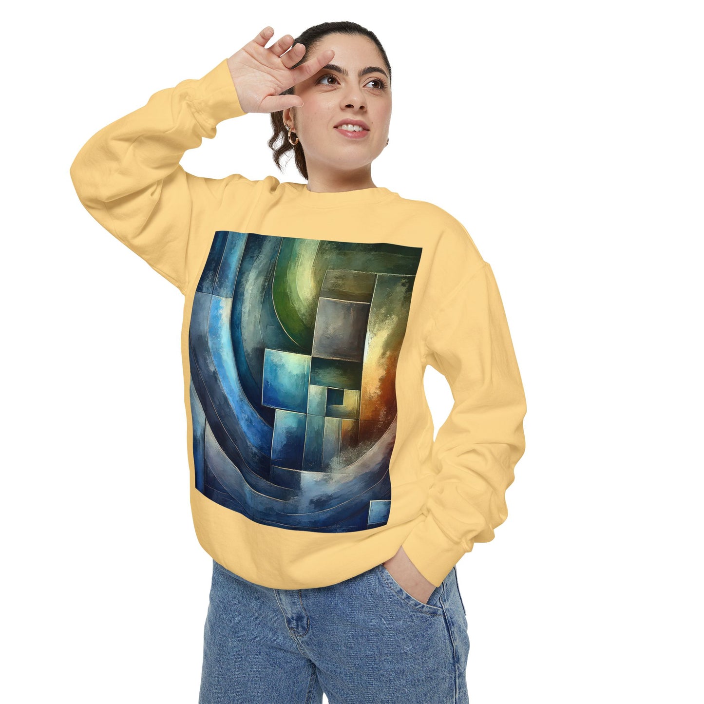 Unisex Garment-Dyed Sweatshirt