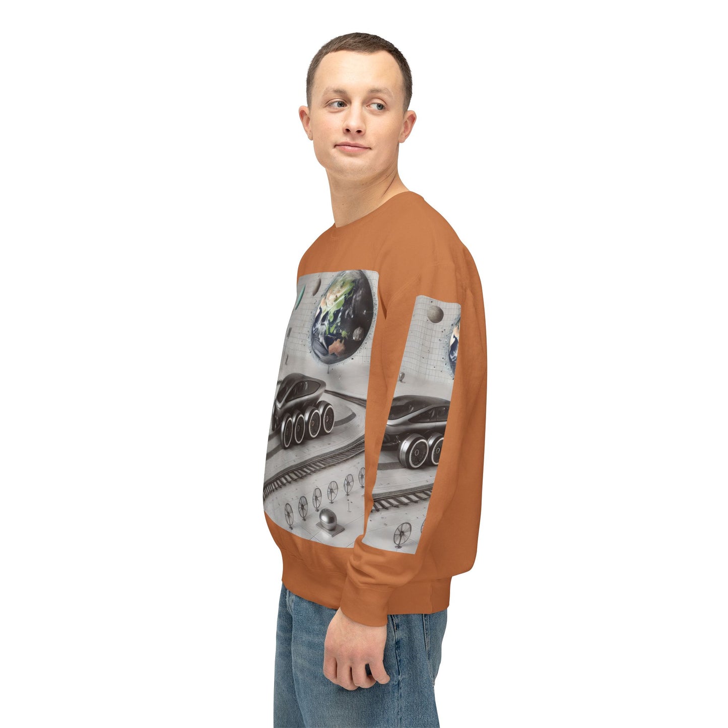 Unisex Lightweight Crewneck Sweatshirt