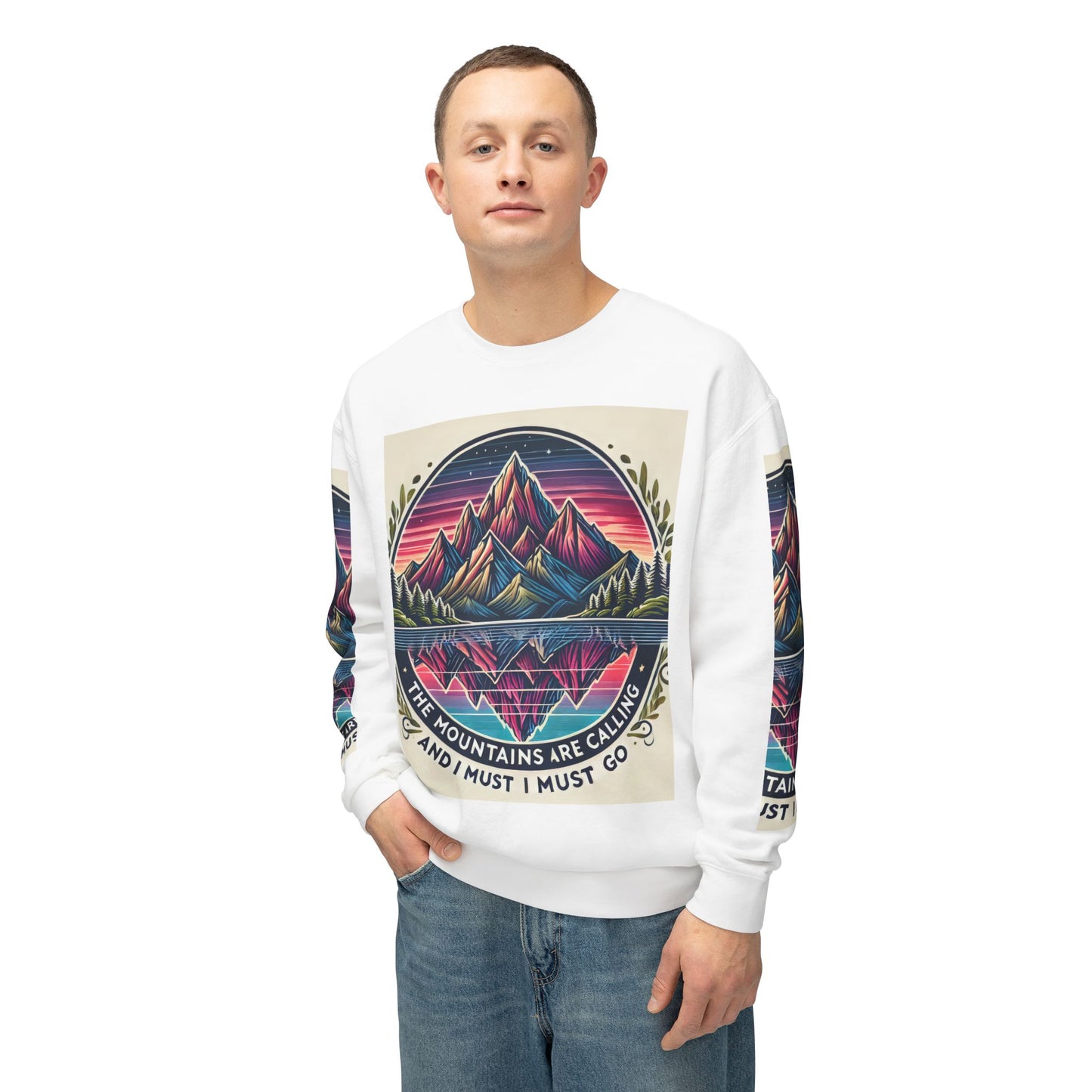 Unisex Lightweight Crewneck Sweatshirt