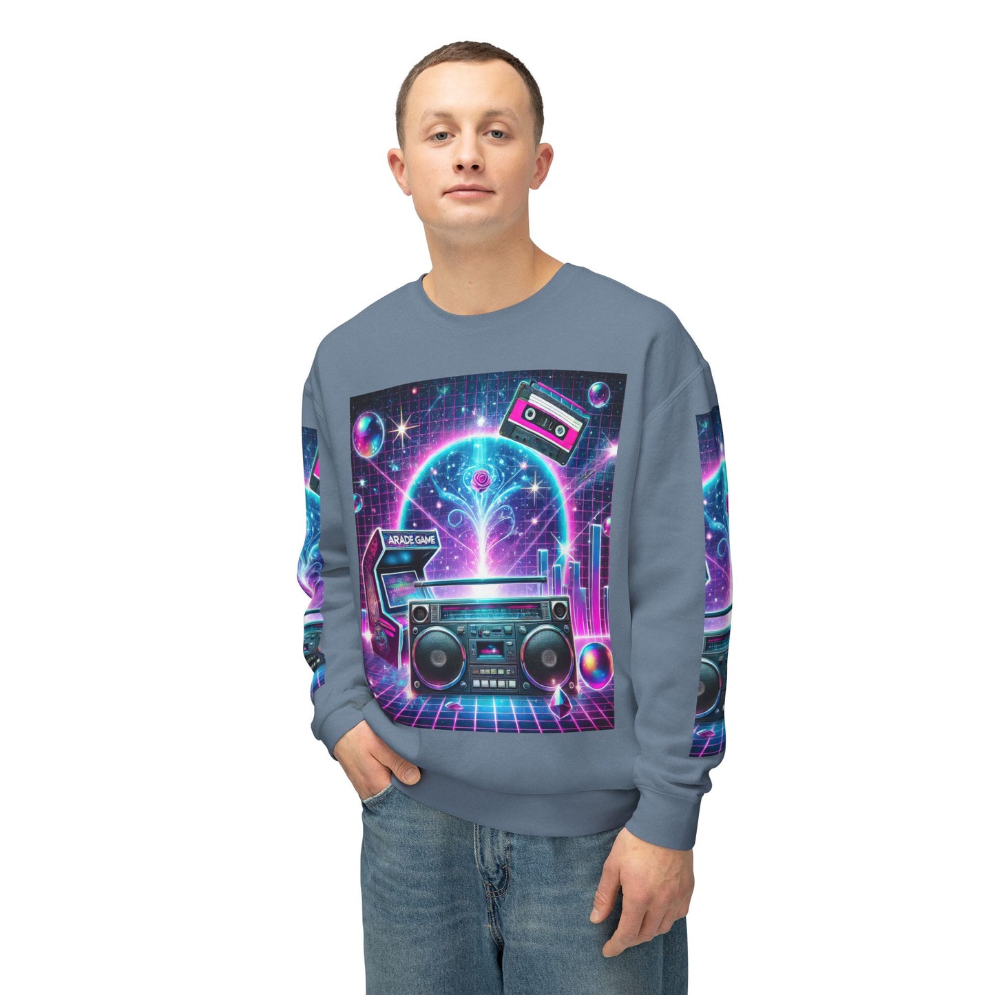 Unisex Lightweight Crewneck Sweatshirt