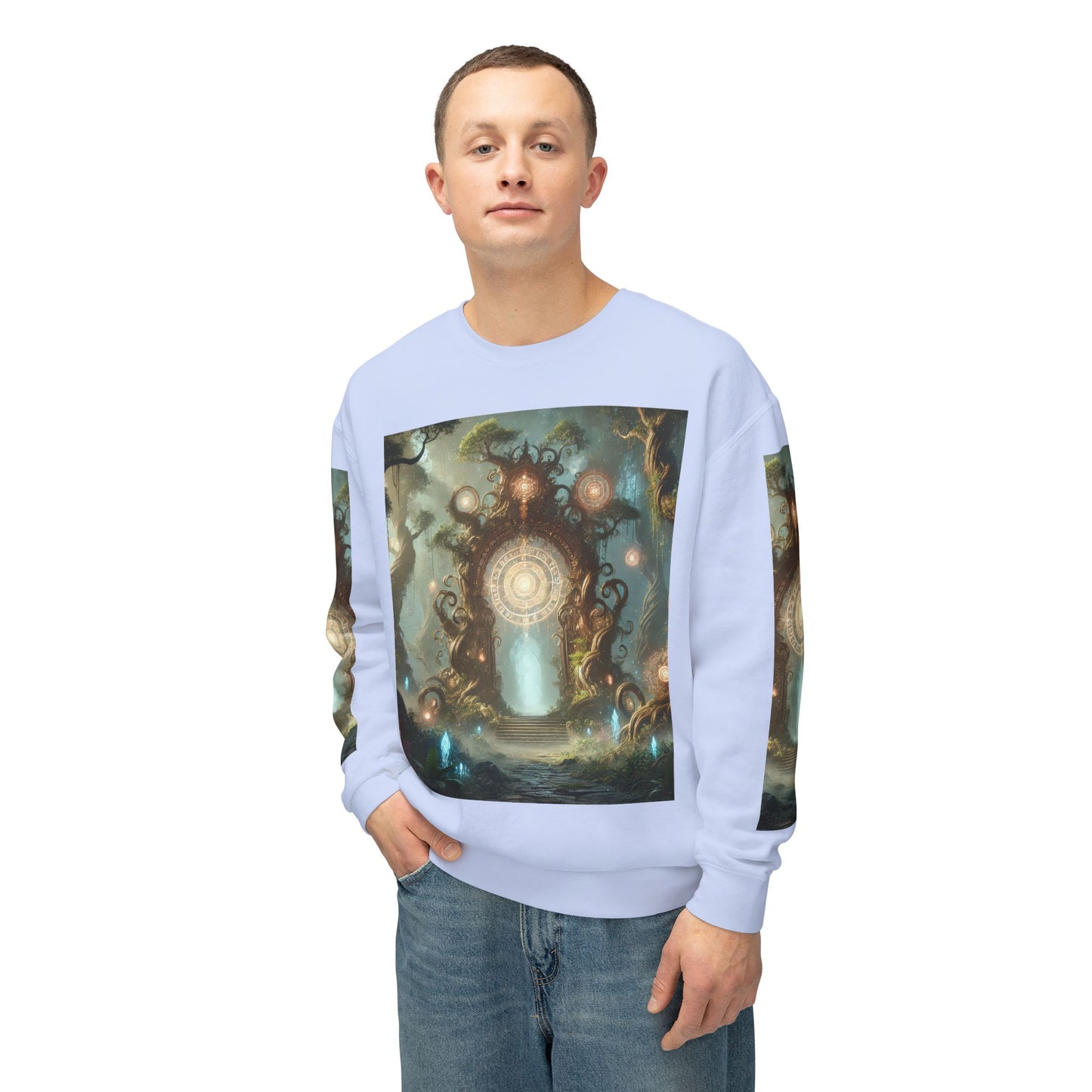 Unisex Lightweight Crewneck Sweatshirt