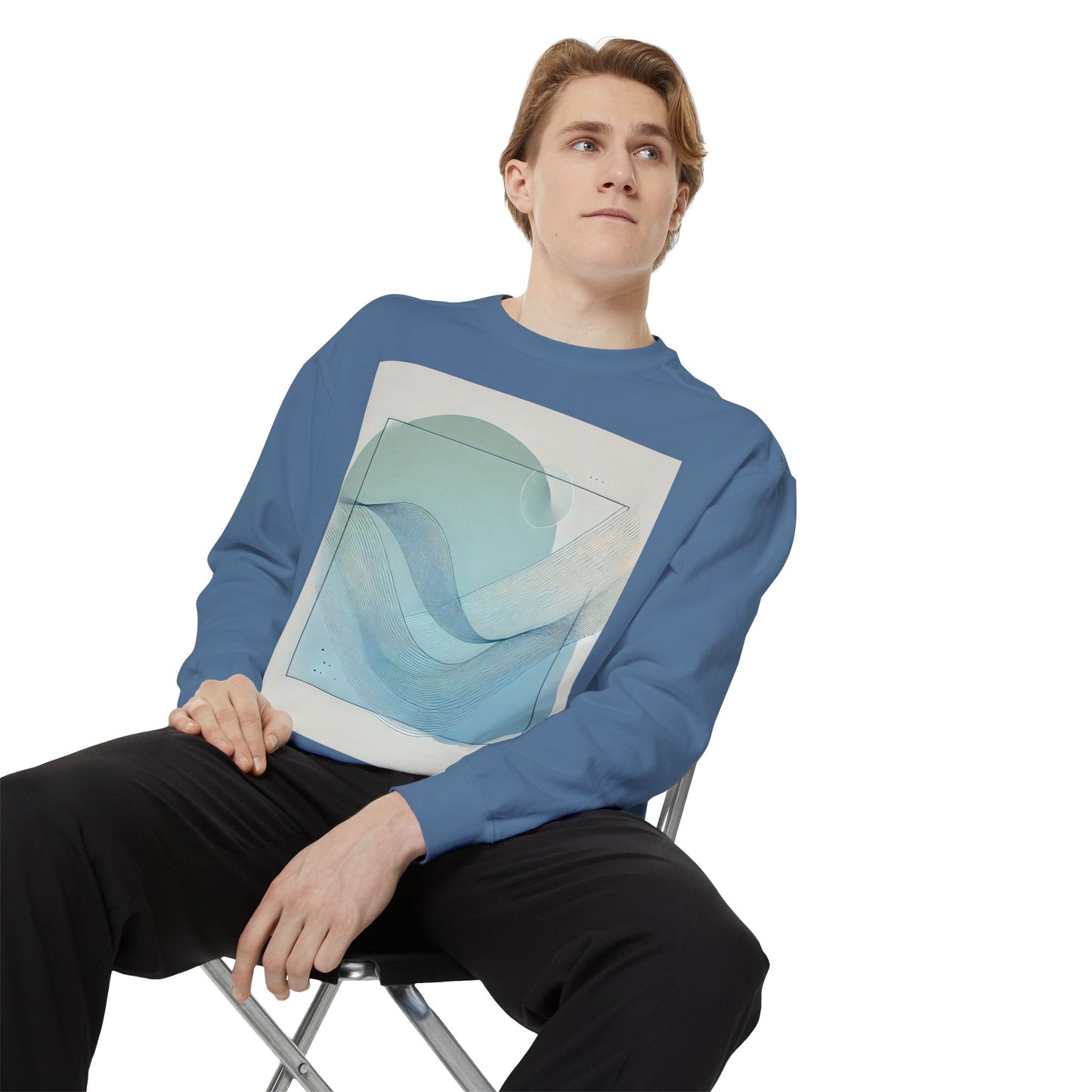 Unisex Garment-Dyed Sweatshirt