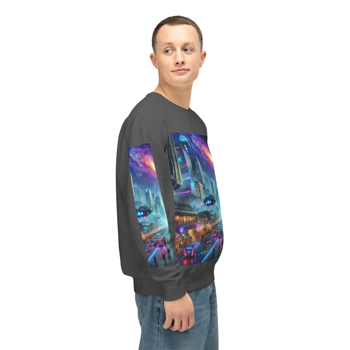 Unisex Lightweight Crewneck Sweatshirt