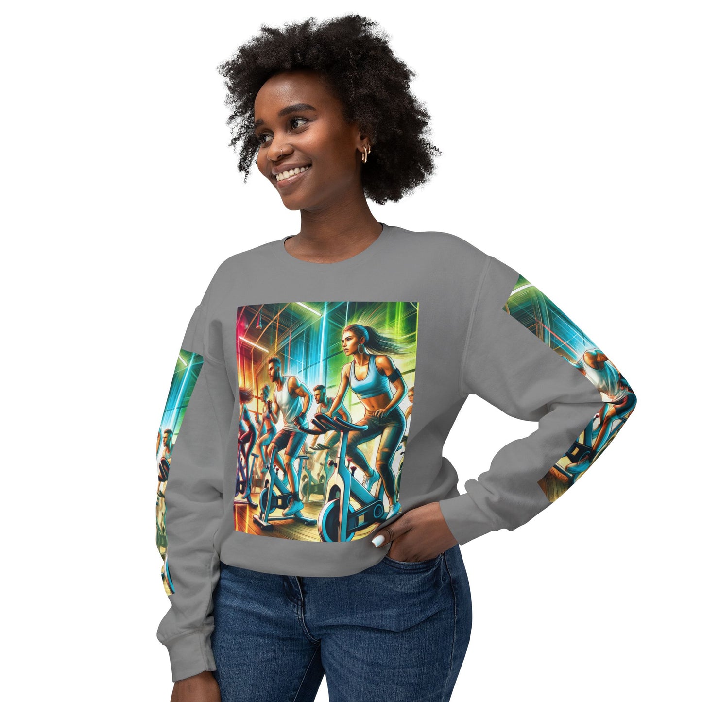 Unisex Lightweight Crewneck Sweatshirt