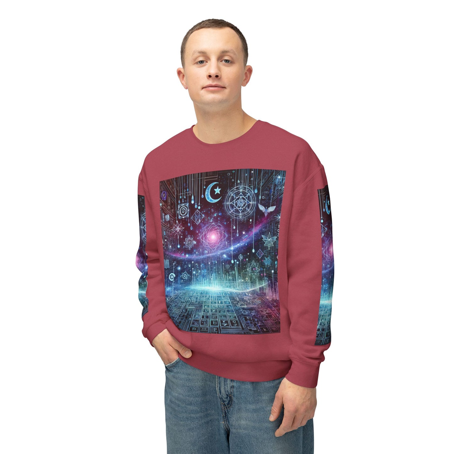 Unisex Lightweight Crewneck Sweatshirt