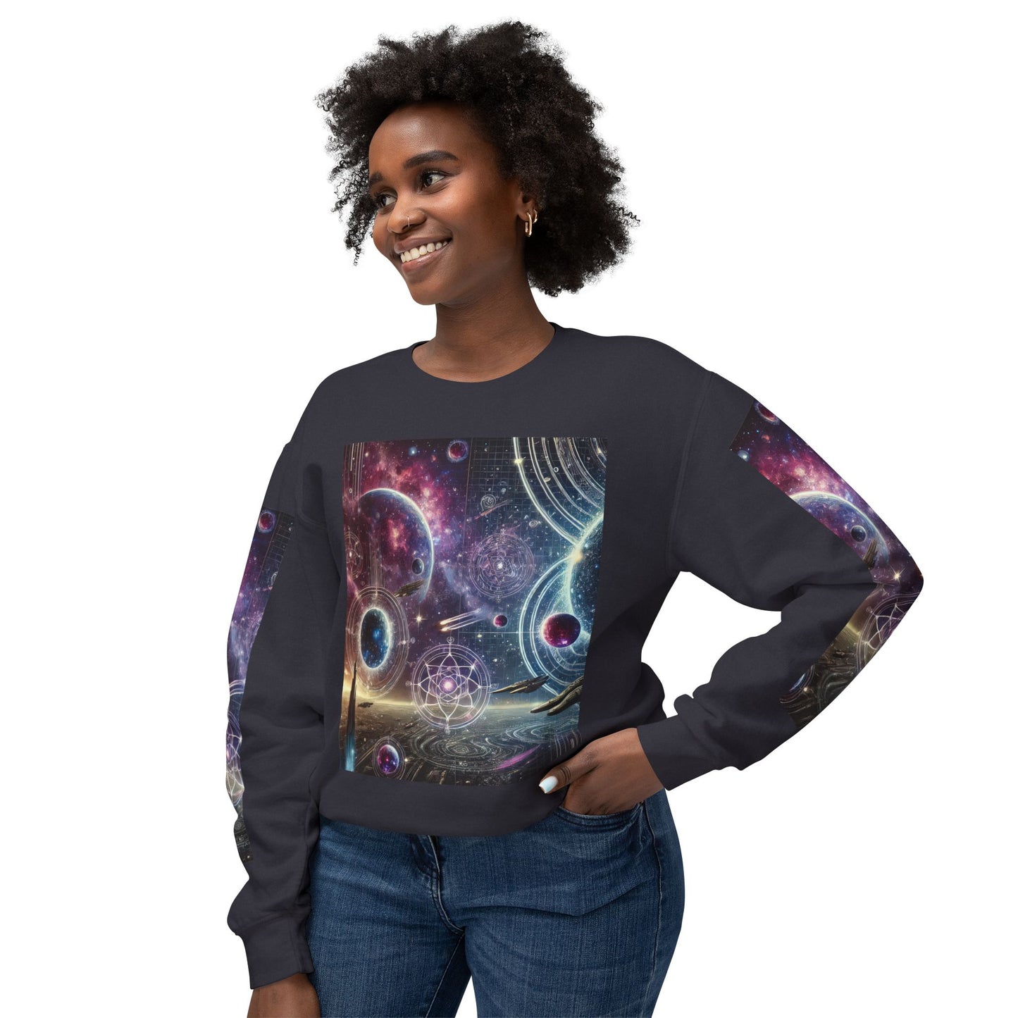 Unisex Lightweight Crewneck Sweatshirt