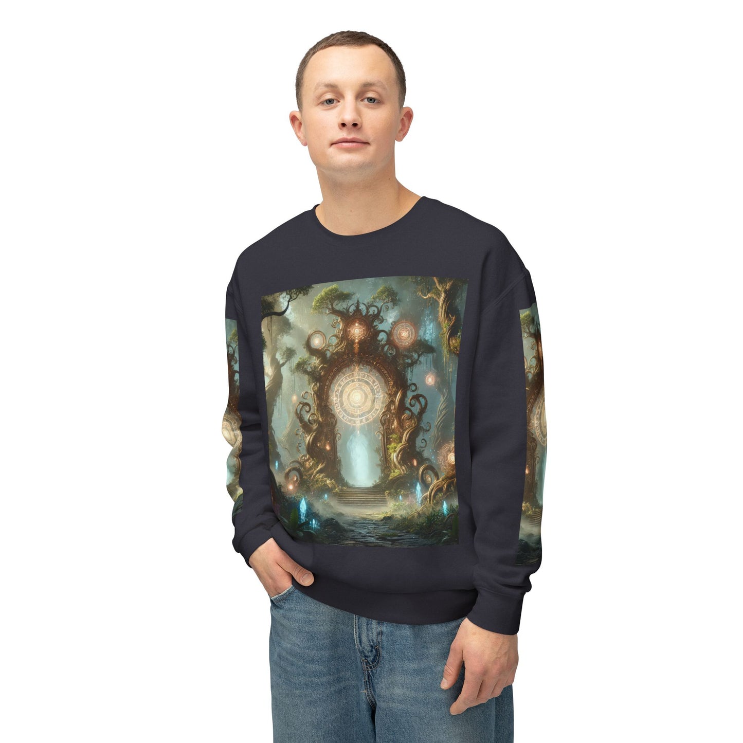 Unisex Lightweight Crewneck Sweatshirt