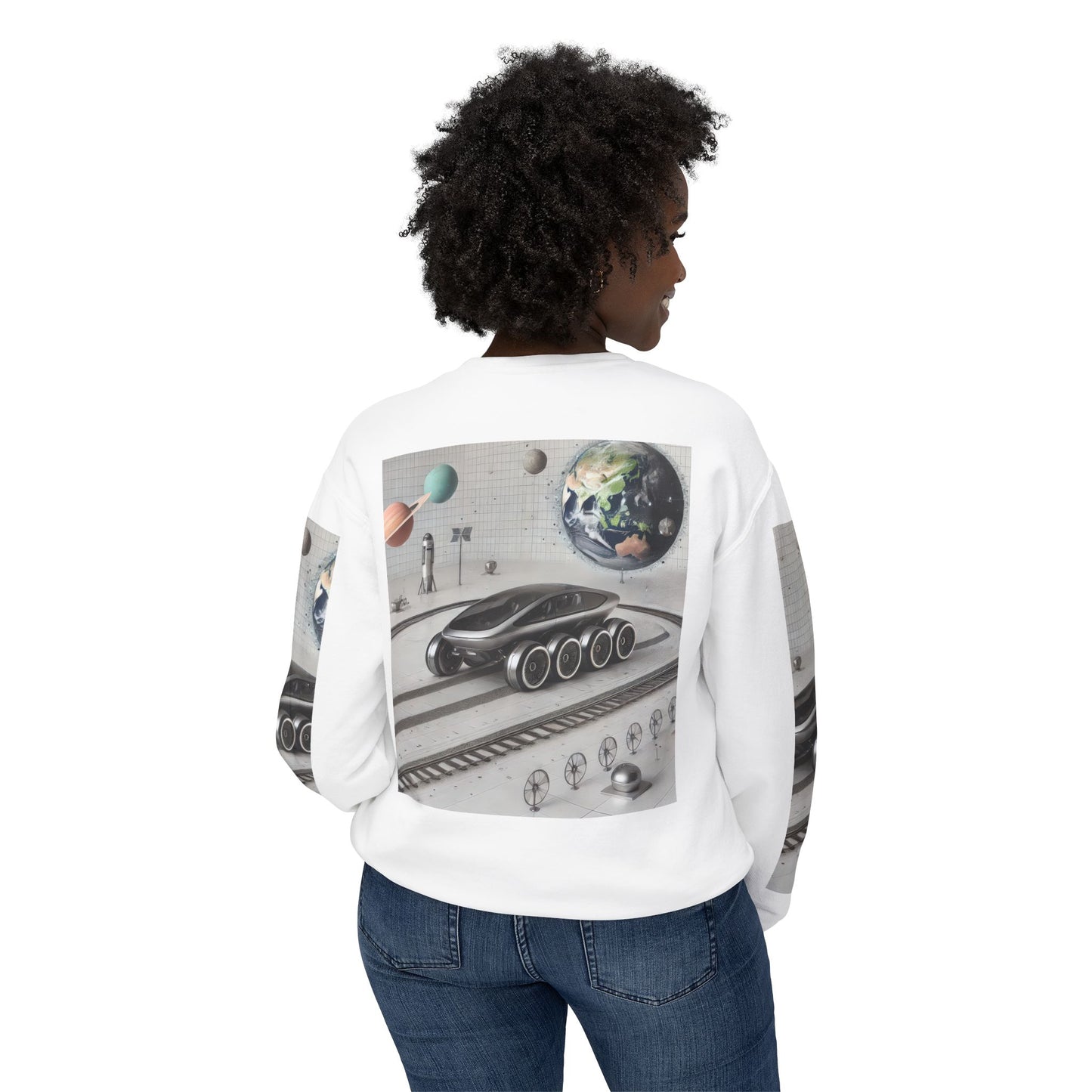 Unisex Lightweight Crewneck Sweatshirt