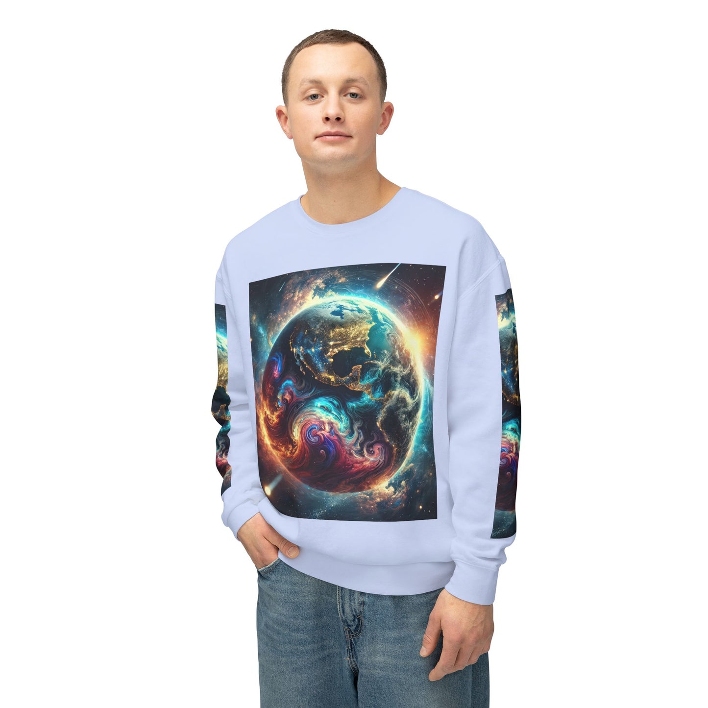 Unisex Lightweight Crewneck Sweatshirt