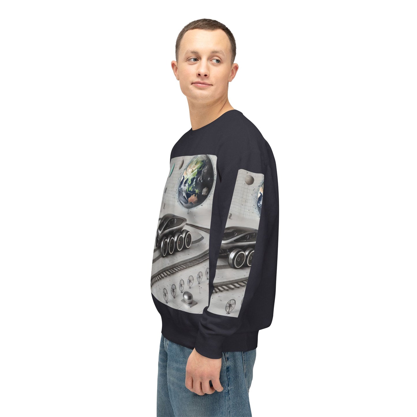 Unisex Lightweight Crewneck Sweatshirt