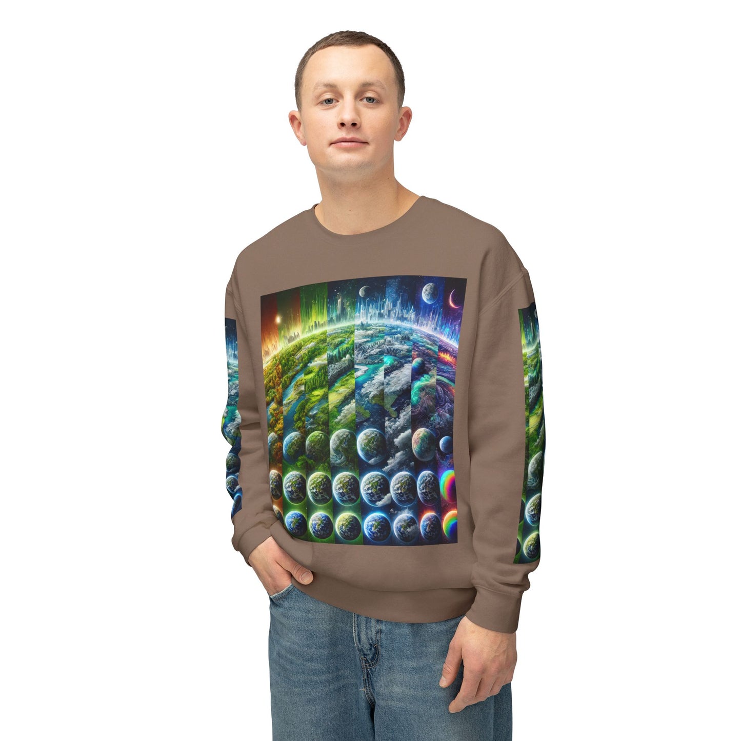 Unisex Lightweight Crewneck Sweatshirt