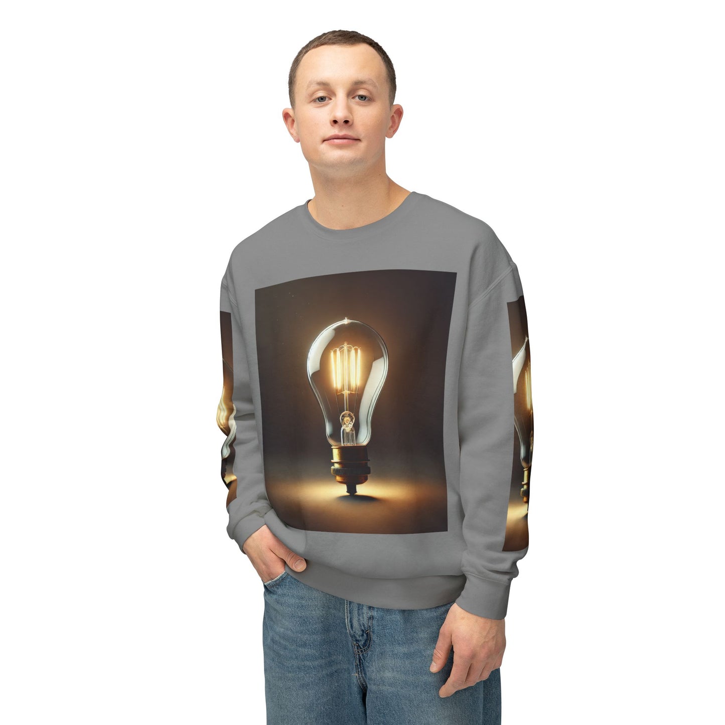 Unisex Lightweight Crewneck Sweatshirt