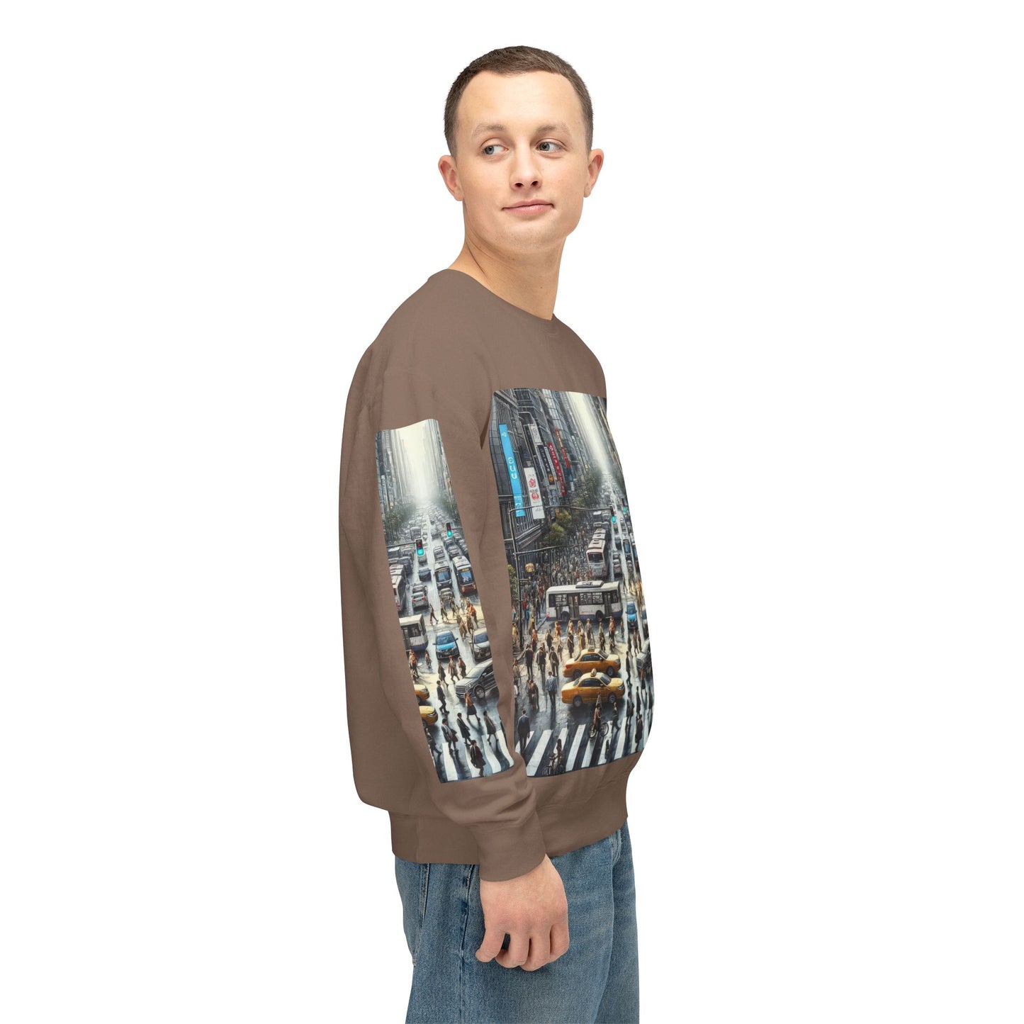 Unisex Lightweight Crewneck Sweatshirt