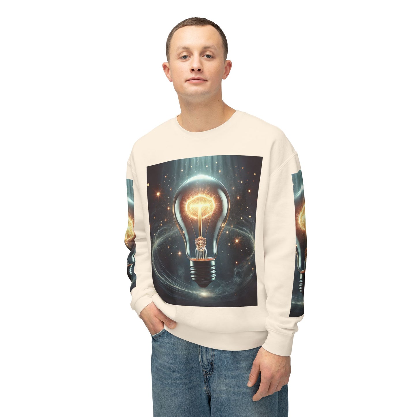 Unisex Lightweight Crewneck Sweatshirt