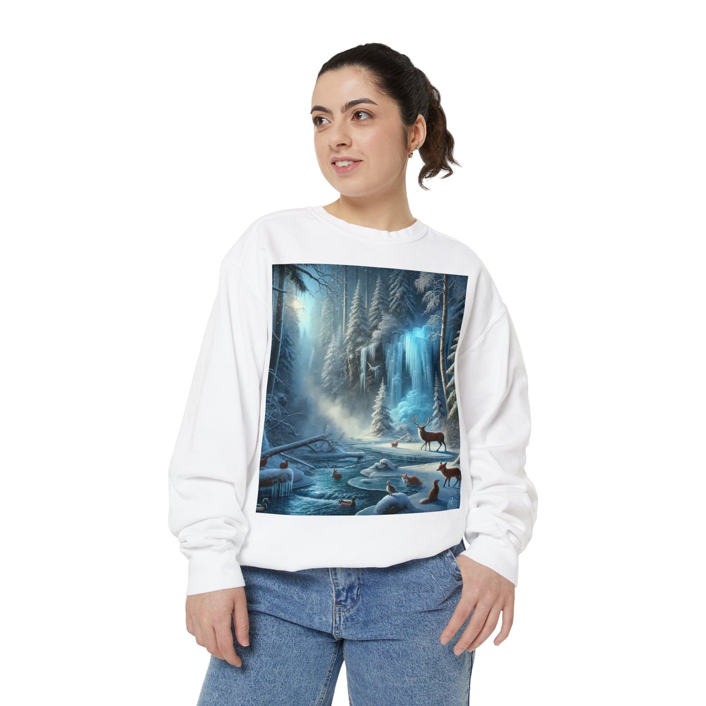 Unisex Garment-Dyed Sweatshirt