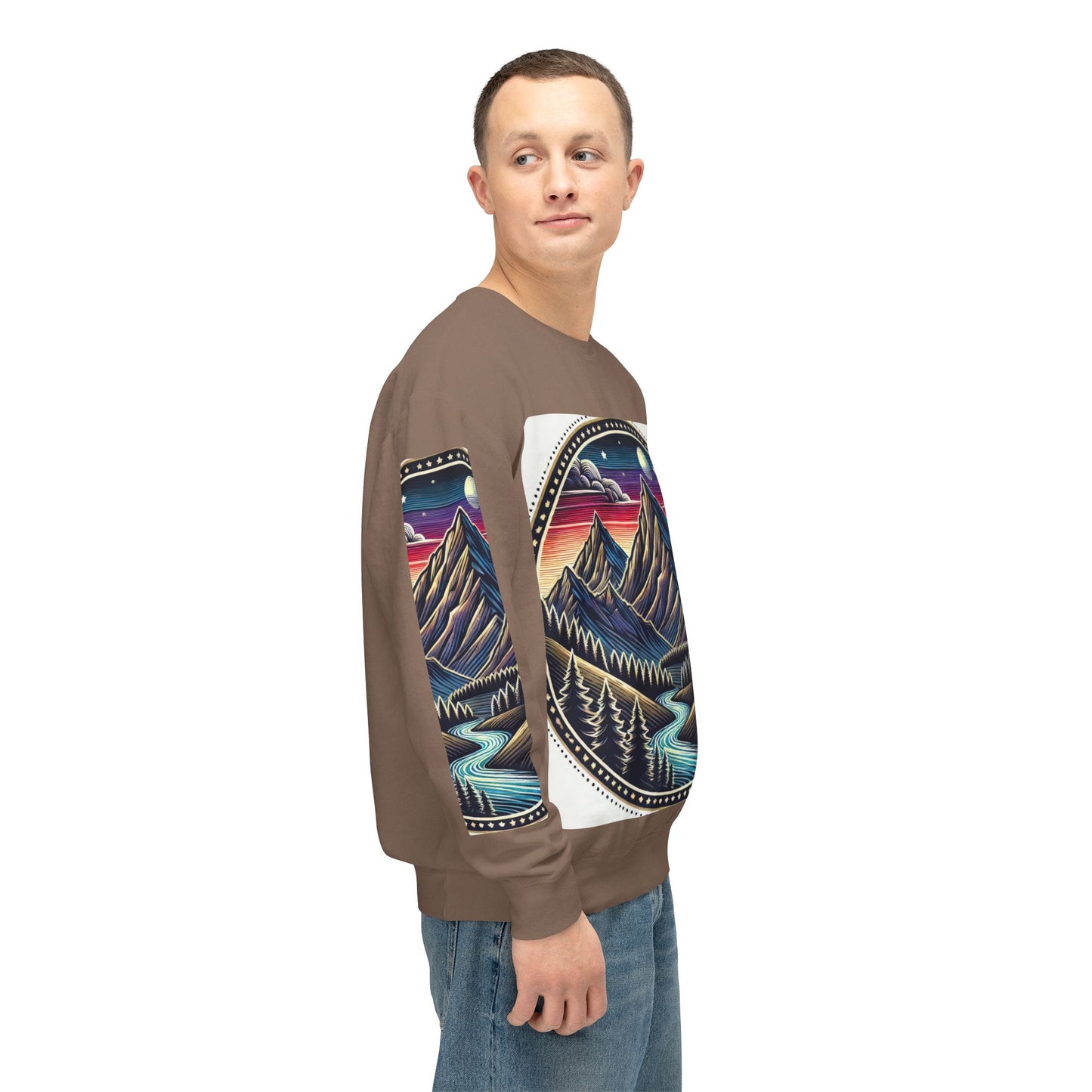 Unisex Lightweight Crewneck Sweatshirt