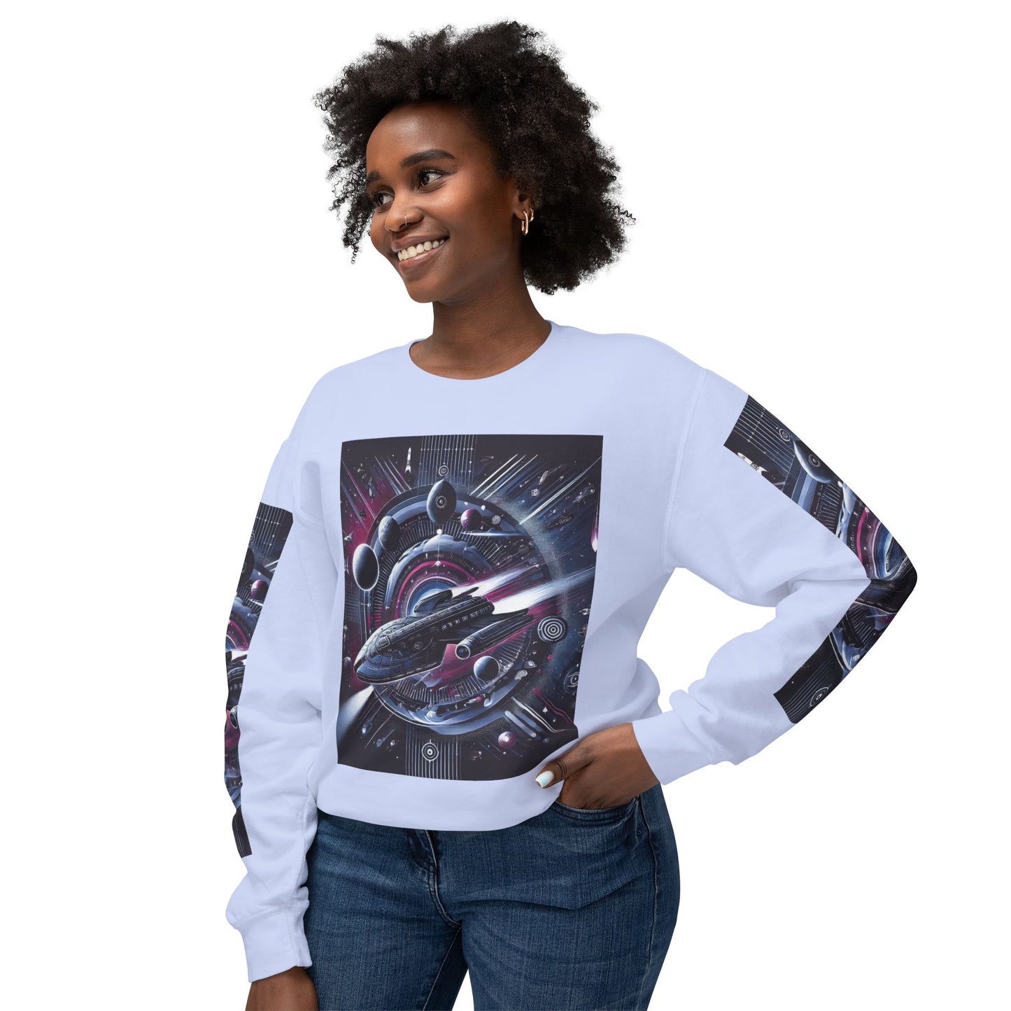 Unisex Lightweight Crewneck Sweatshirt