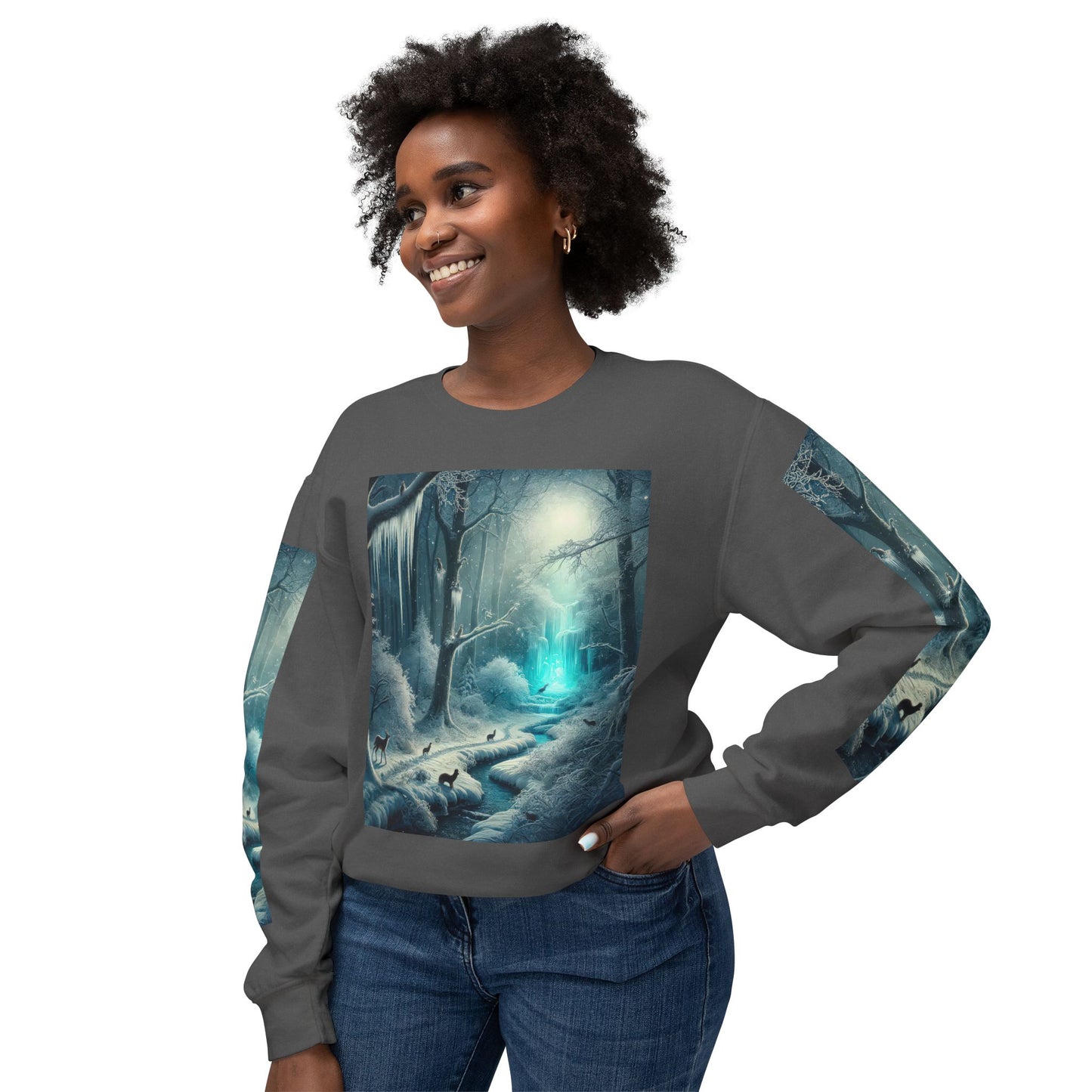 Unisex Lightweight Crewneck Sweatshirt