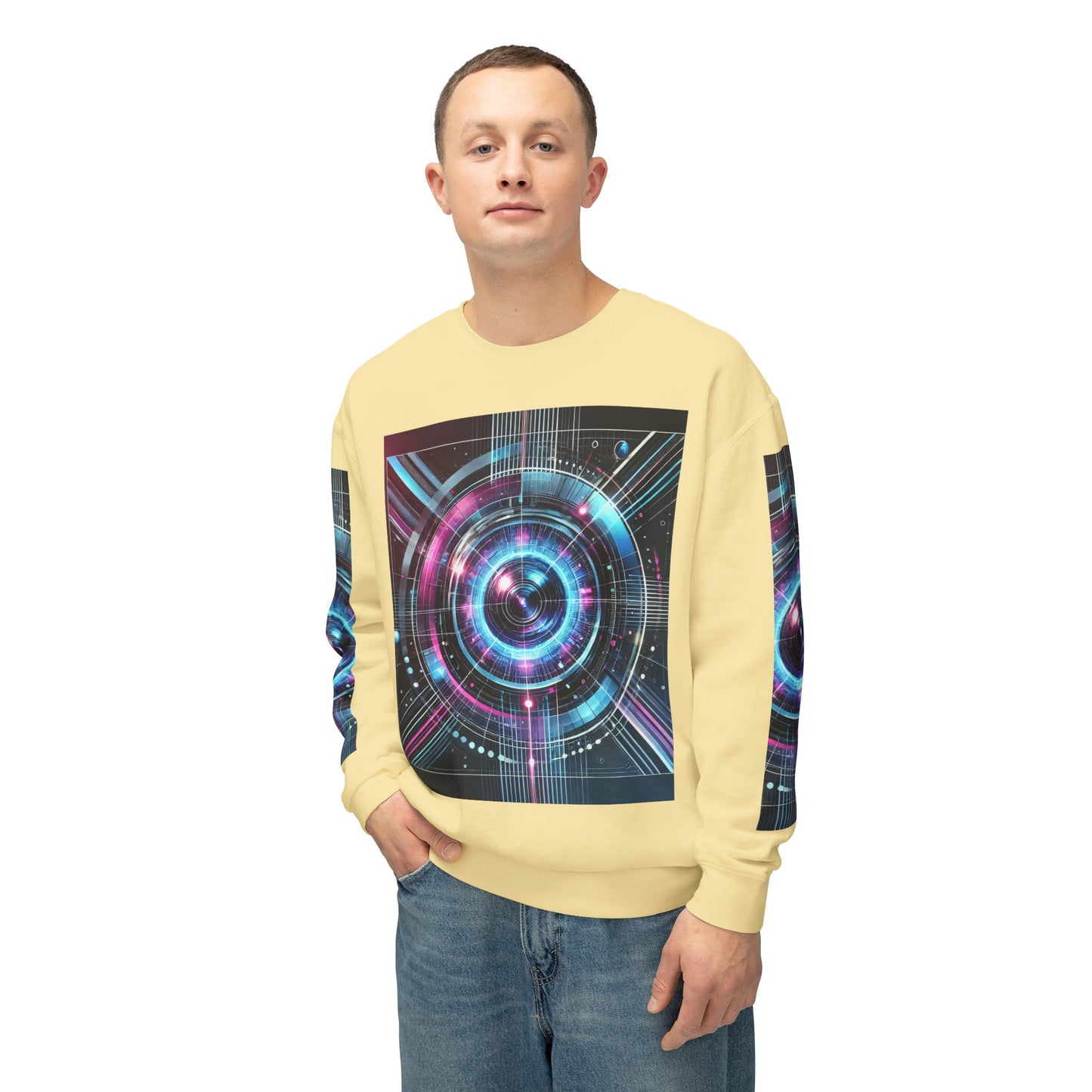 Unisex Lightweight Crewneck Sweatshirt