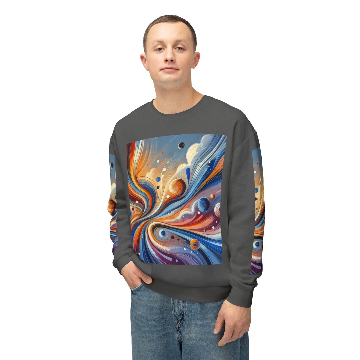 Unisex Lightweight Crewneck Sweatshirt