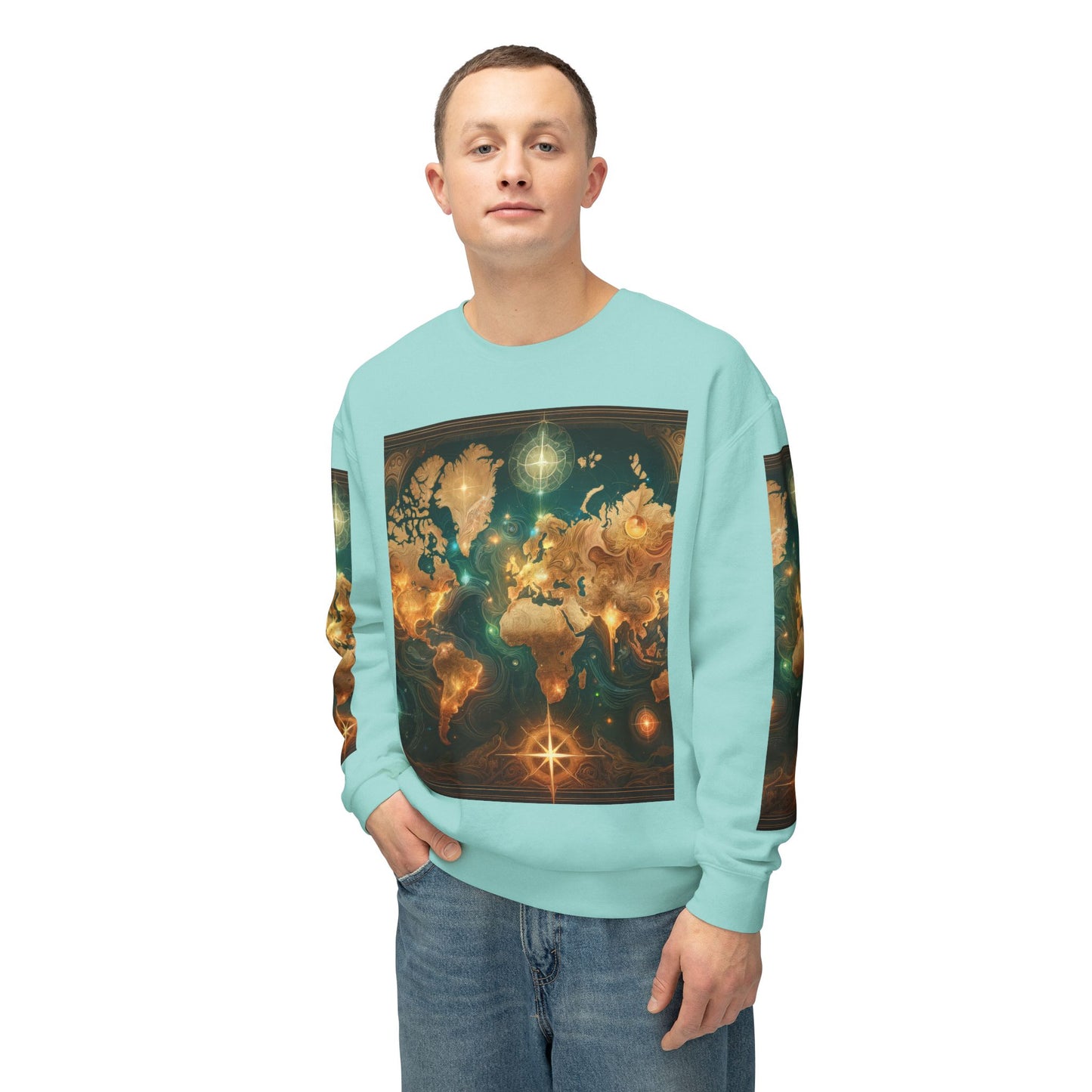 Unisex Lightweight Crewneck Sweatshirt