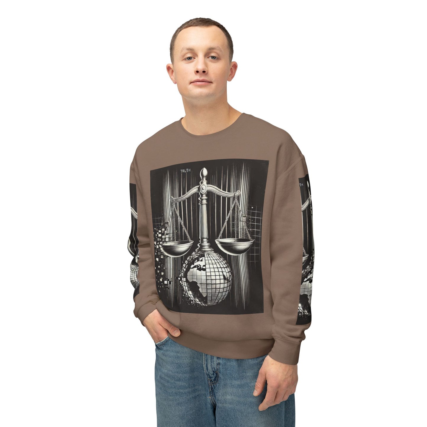 Unisex Lightweight Crewneck Sweatshirt