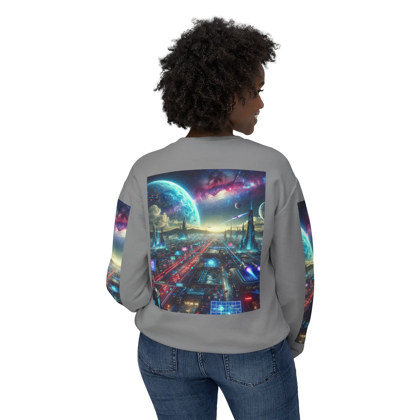 Unisex Lightweight Crewneck Sweatshirt