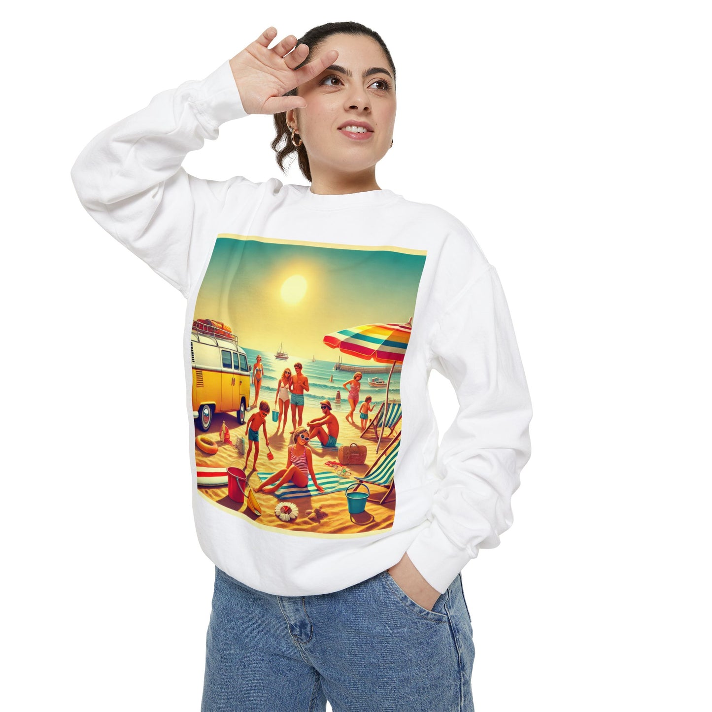 Unisex Garment-Dyed Sweatshirt