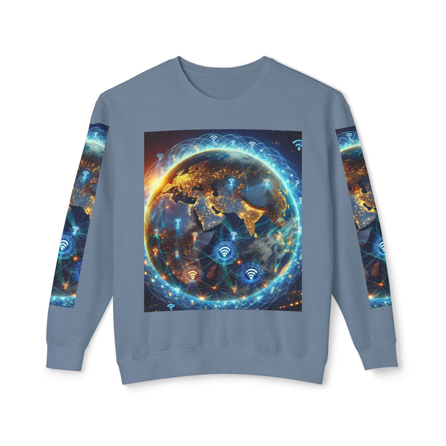 Unisex Lightweight Crewneck Sweatshirt