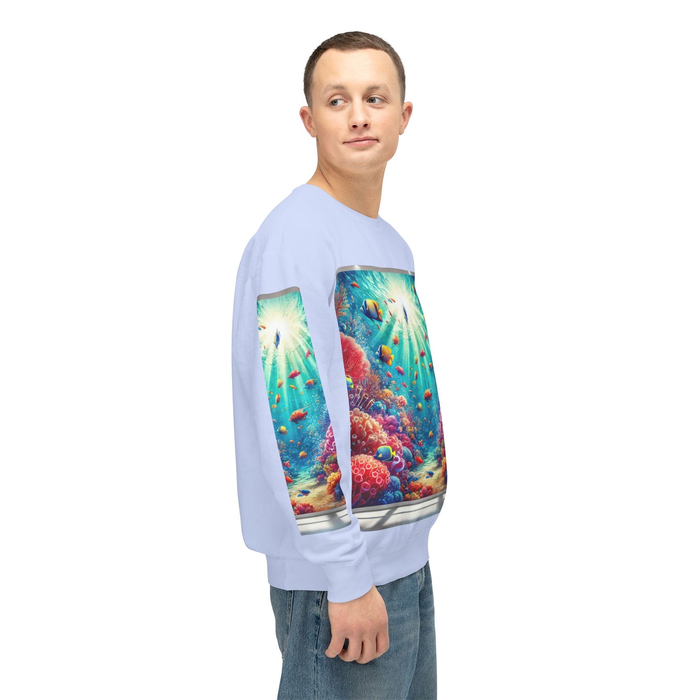 Unisex Lightweight Crewneck Sweatshirt