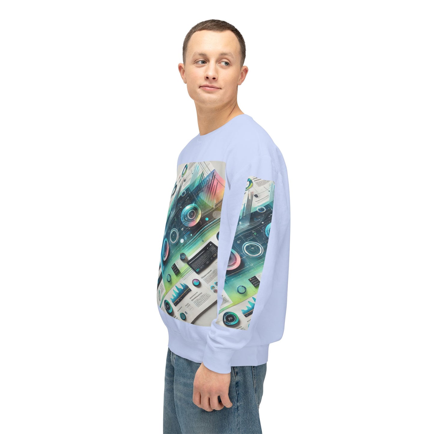 Unisex Lightweight Crewneck Sweatshirt