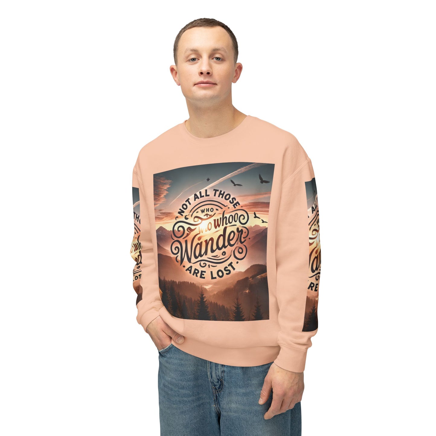 Unisex Lightweight Crewneck Sweatshirt