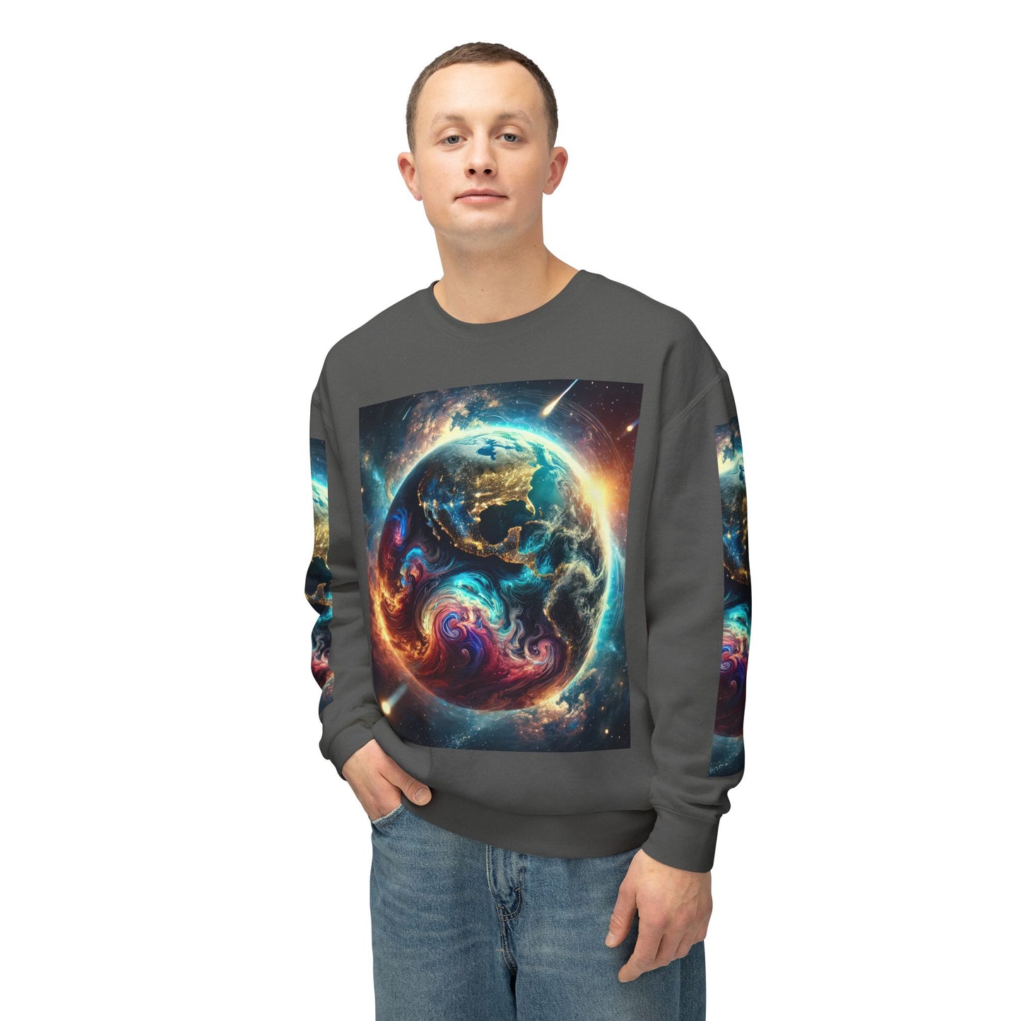 Unisex Lightweight Crewneck Sweatshirt