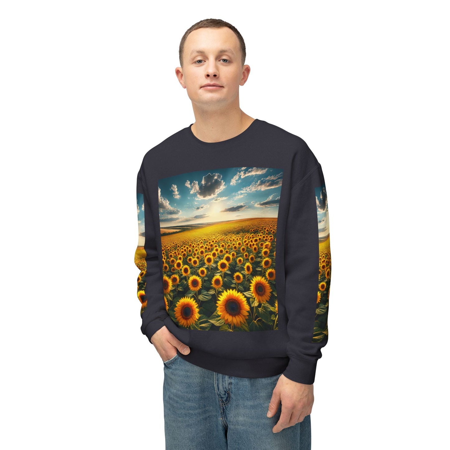 Unisex Lightweight Crewneck Sweatshirt