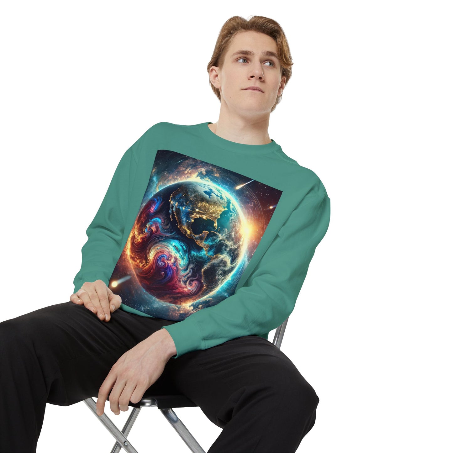 Unisex Garment-Dyed Sweatshirt