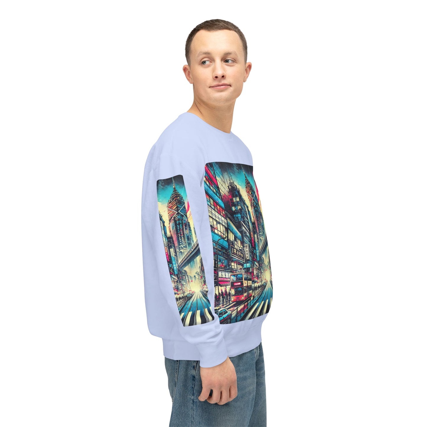 Unisex Lightweight Crewneck Sweatshirt