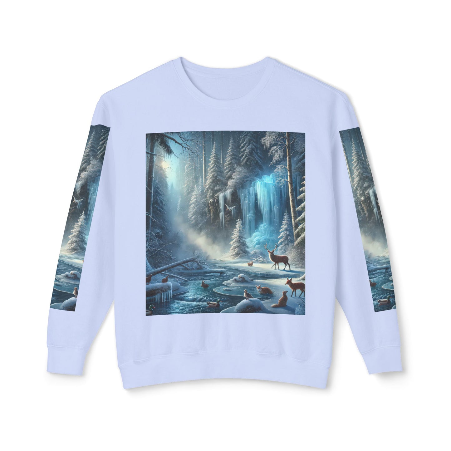 Unisex Lightweight Crewneck Sweatshirt