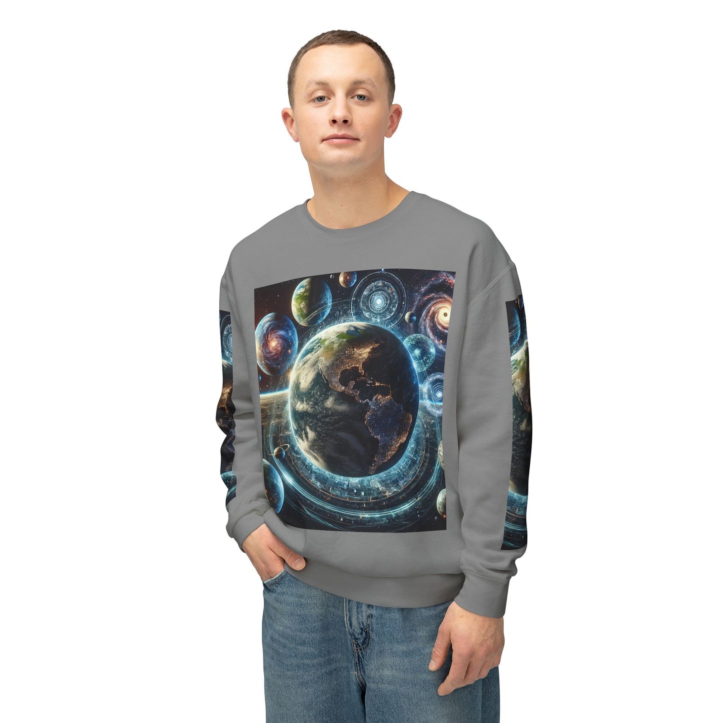 Unisex Lightweight Crewneck Sweatshirt