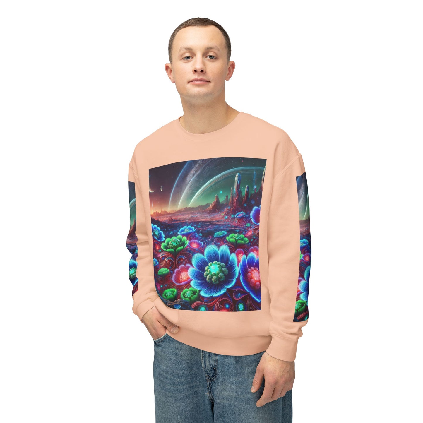 Unisex Lightweight Crewneck Sweatshirt