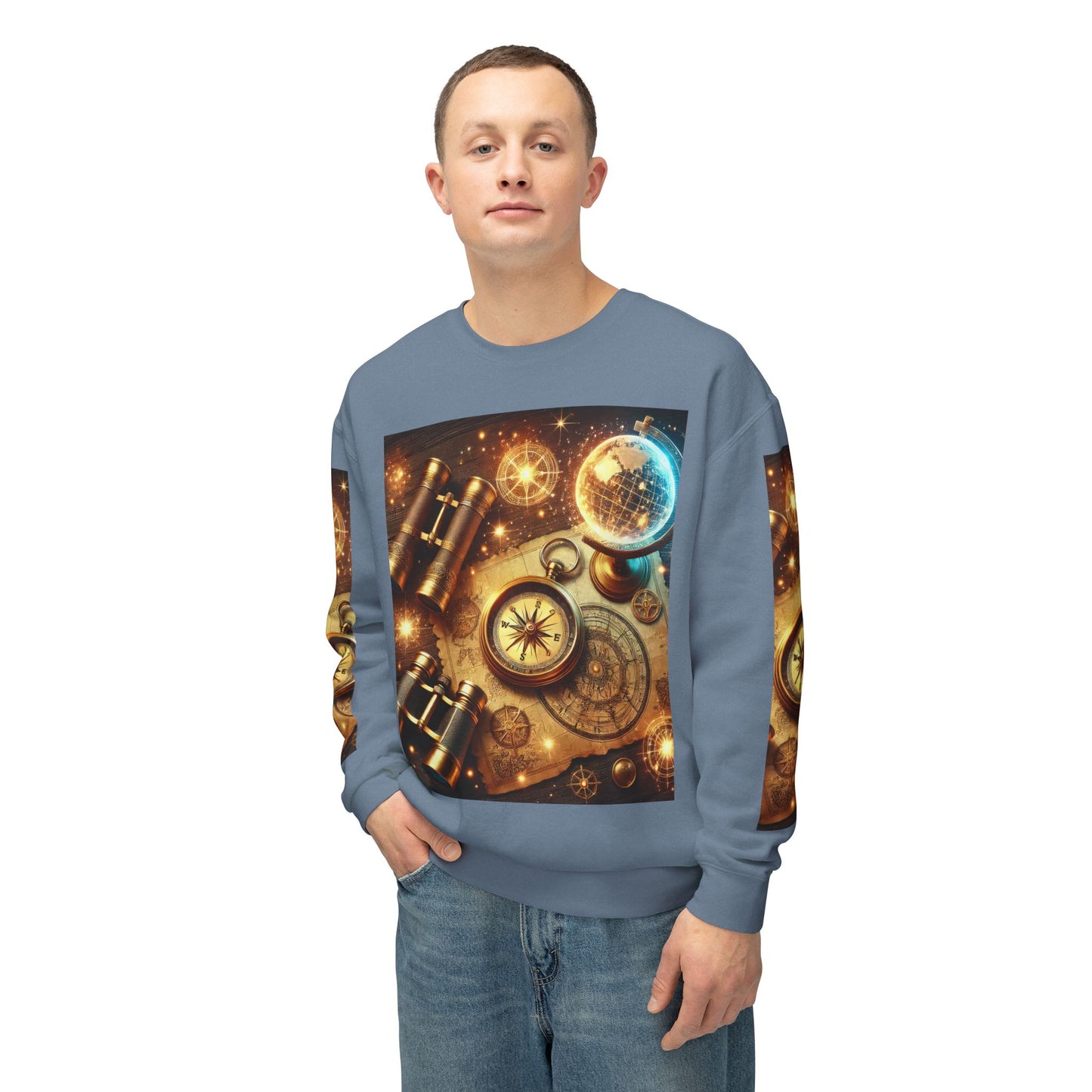 Unisex Lightweight Crewneck Sweatshirt