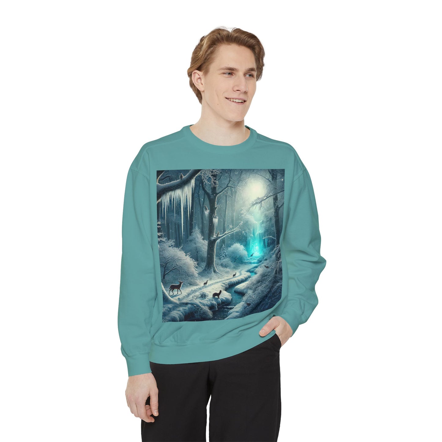 Unisex Garment-Dyed Sweatshirt