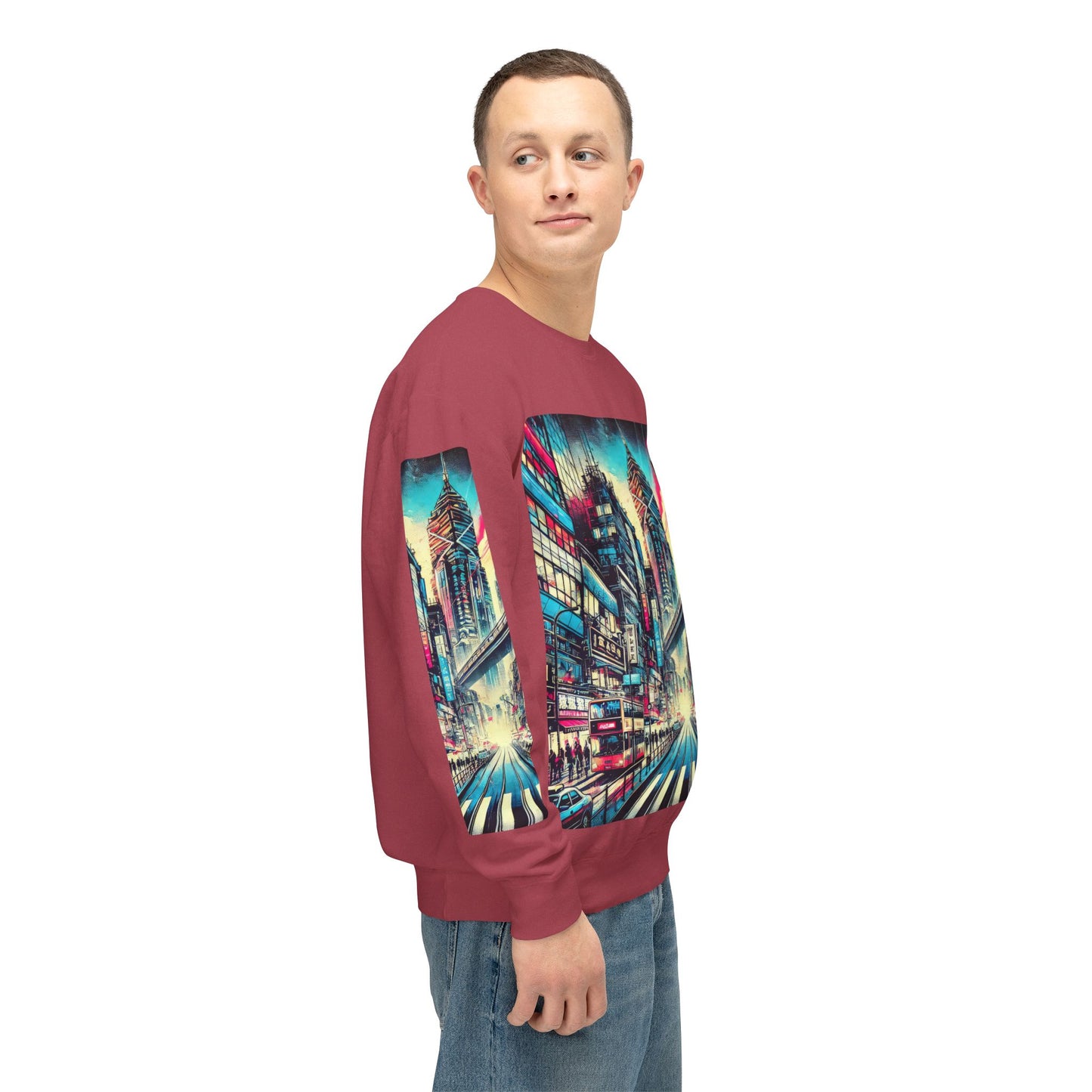 Unisex Lightweight Crewneck Sweatshirt