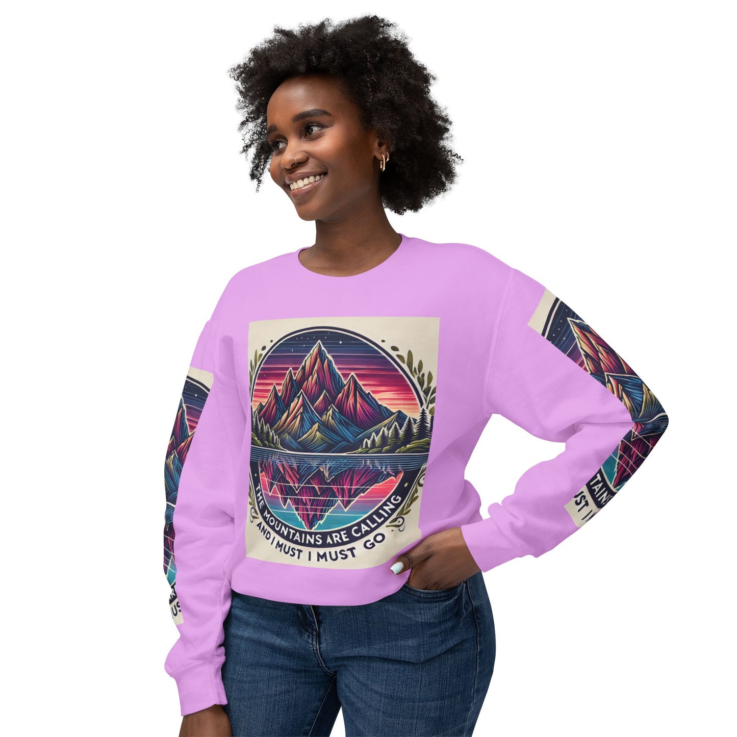 Unisex Lightweight Crewneck Sweatshirt