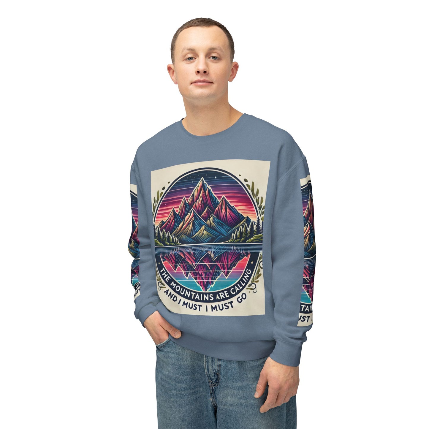 Unisex Lightweight Crewneck Sweatshirt