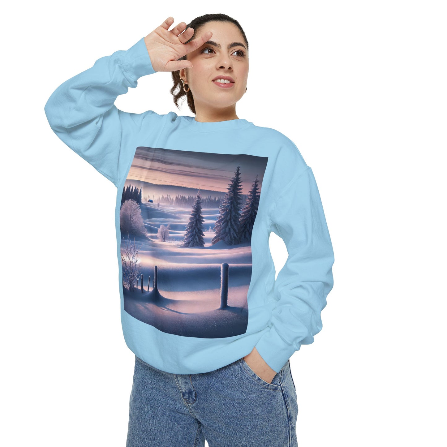 Unisex Garment-Dyed Sweatshirt