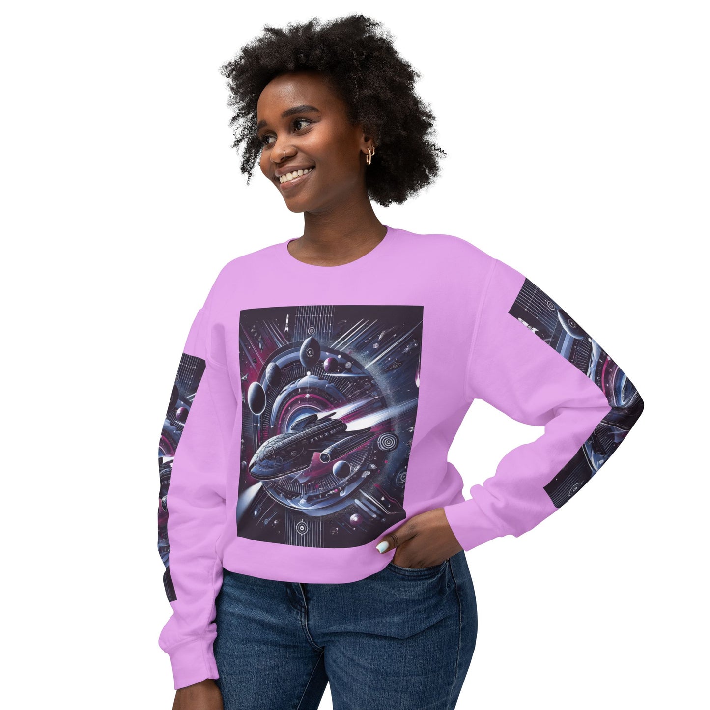 Unisex Lightweight Crewneck Sweatshirt