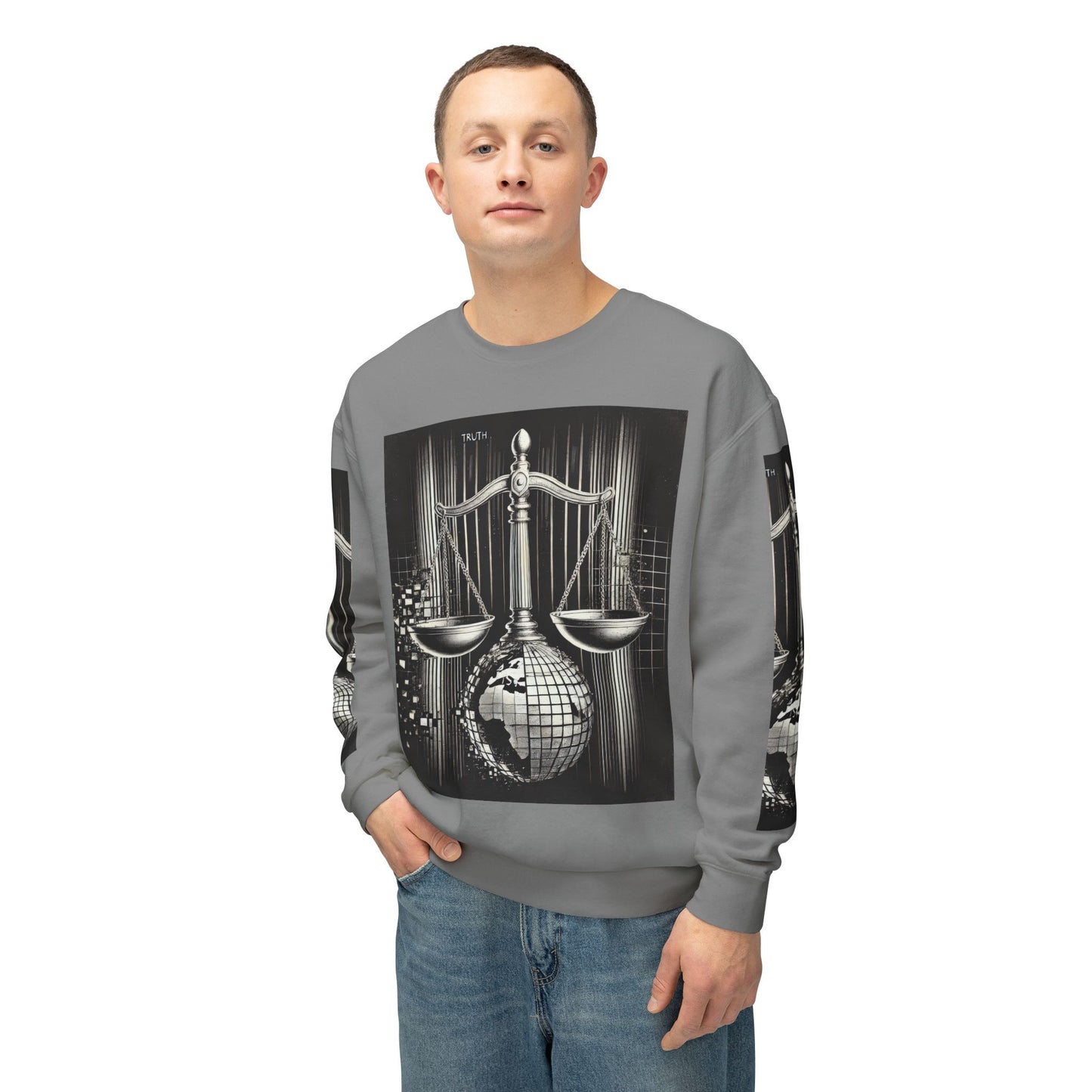 Unisex Lightweight Crewneck Sweatshirt