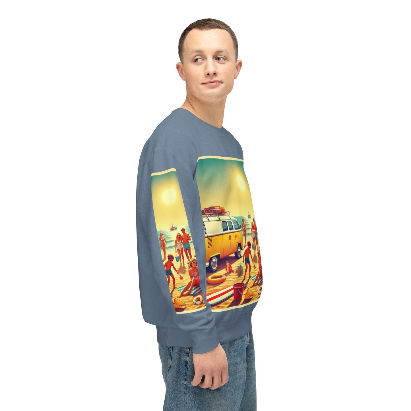 Unisex Lightweight Crewneck Sweatshirt