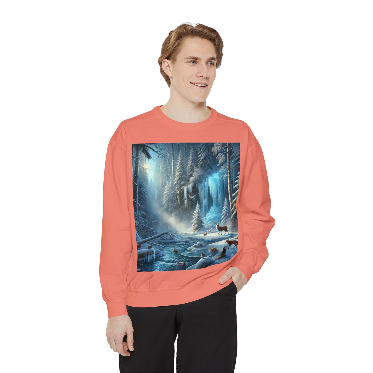 Unisex Garment-Dyed Sweatshirt